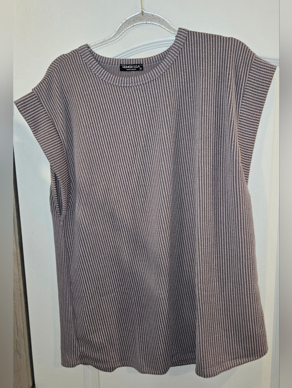 Brand New Without Tags Womens Ribbed Knit Top Size-1X